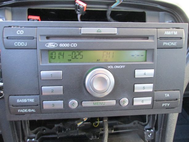 Ford transit Radioodtwarzacz radio cd ford fiesta fusion