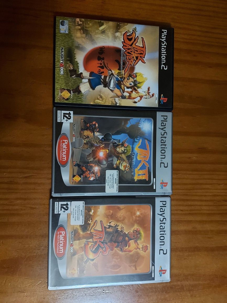 Pack 2 Jogos Jak Playstation 2