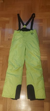 Spodnie narciarskie z szelkami rozmiar.146/152 firmy Crivit