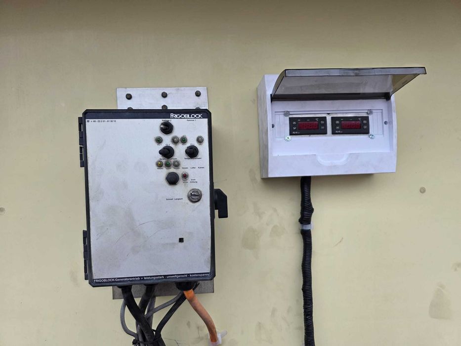 Chłodnia Mrożnia 8m Stacjonarny 2 komory tani transport