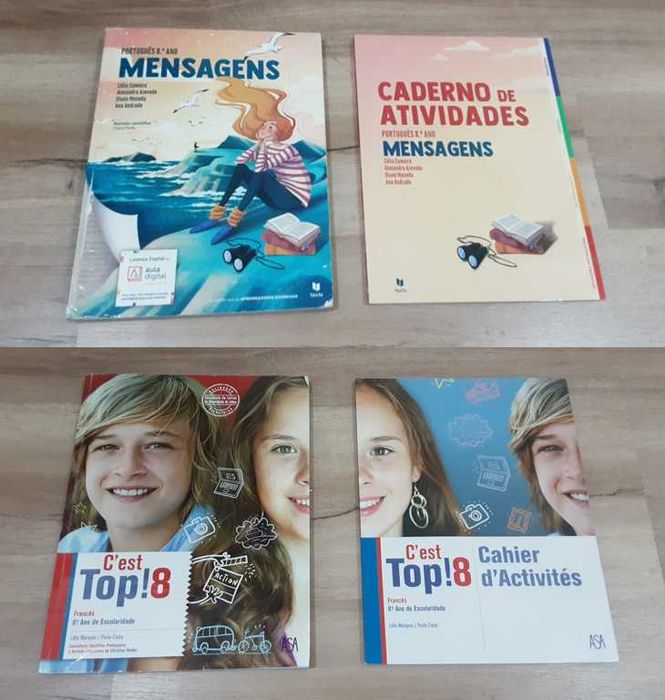Manuais Escolares e Cadernos de Atividades - 8º Ano