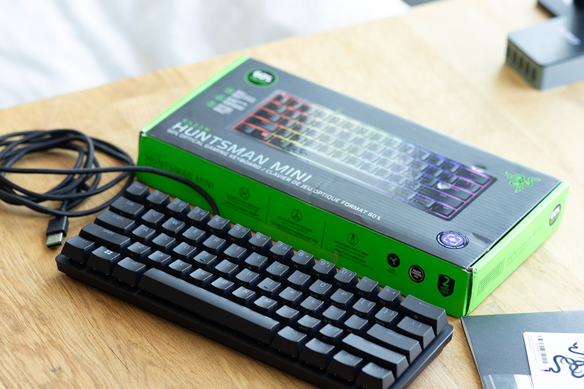 Геймерська клавіатура - RAZER HUNTSMAN MINI