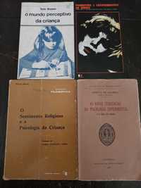 4 Livros de Psicologia/ Psiquiatria, a Partir de