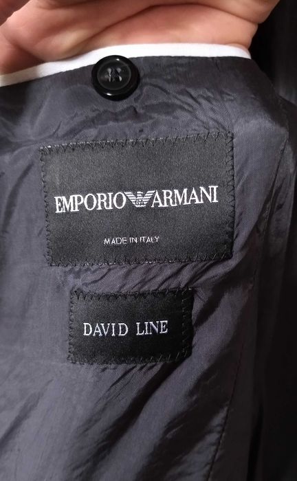 Оригінальний піджак Emporio Armani, David Line