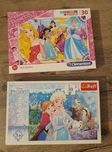 Puzzle Disney, Kraina Lodu, Kopciuszek, Śpiąca Królewna