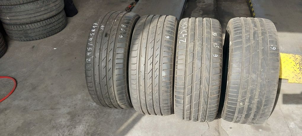 Opony letnie Hankook, Nokian 245/45R17