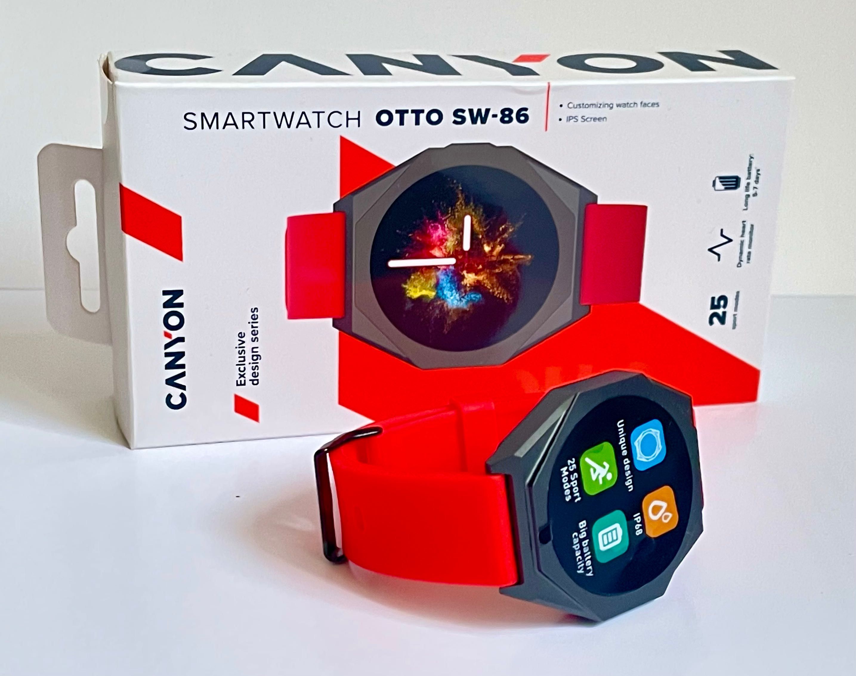 Смарт часы Smart watch Canyon "Оttо"  (оригинал)