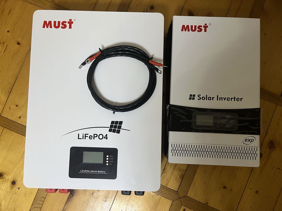 Щит автоматичного вводу резерву (АВР), інвертор, акумулятор, инвертор