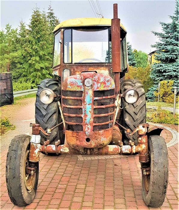 Ursus Zetor C4011 nr fab. 12.632, C360 obciążniki osi, lampy, błotniki