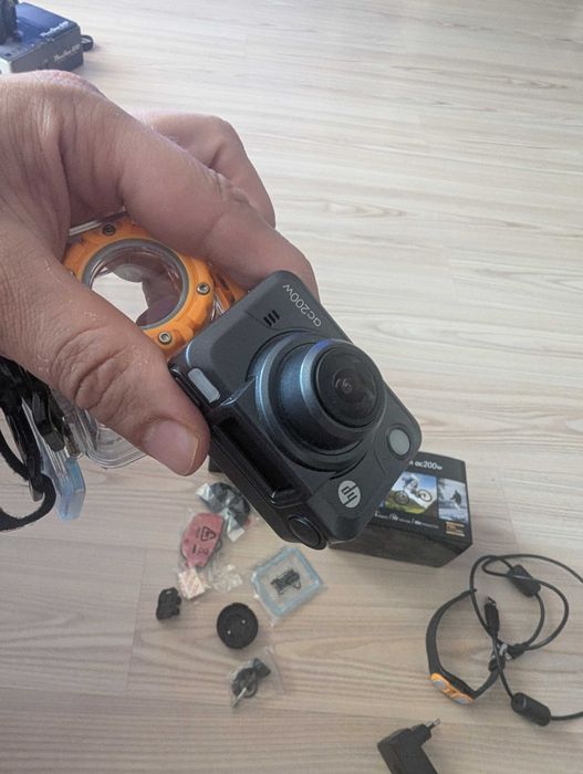 HP ac200w Action Camera + водозахисний бокс