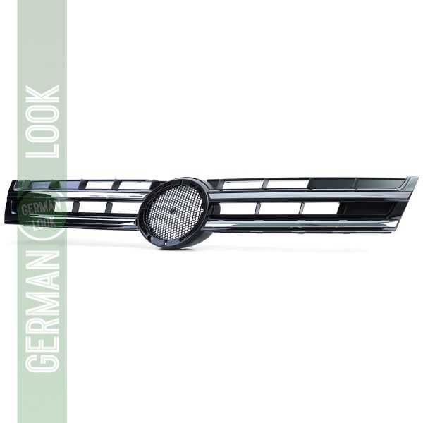 Grelha cromada preta brilhante VW Touareg 2 de 7P pré-facelift 10 a 14