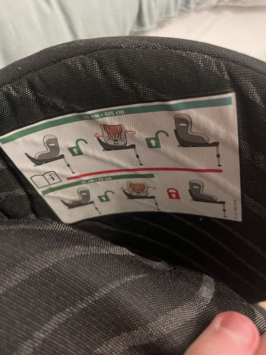 Fotelik samochodowy gb Vaya i-Size 0-18 kg 40-105 obrotowy, ISOFIX