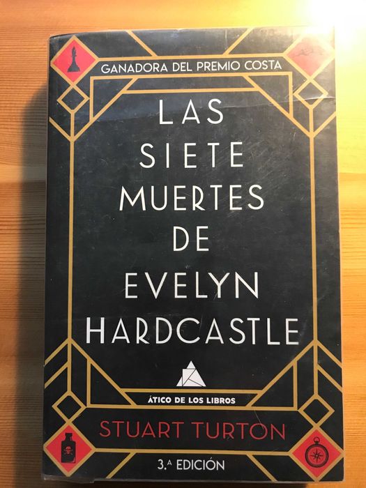 Las siete muertes de Evelyn Hardcastle S.Turton  książka po hiszpańsku