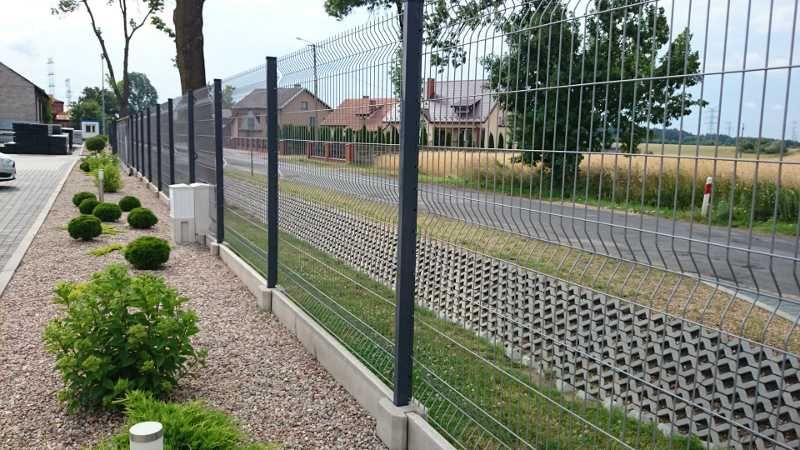 Panele ogrodzeniowe siatka przęsła panel ogrodzenie wys 1,23