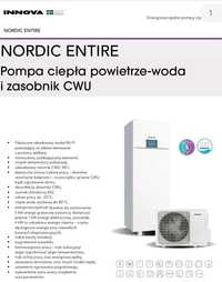 Szwedzka pompa ciepła z dofinansowaniem Innova Nordic all in one 6kW