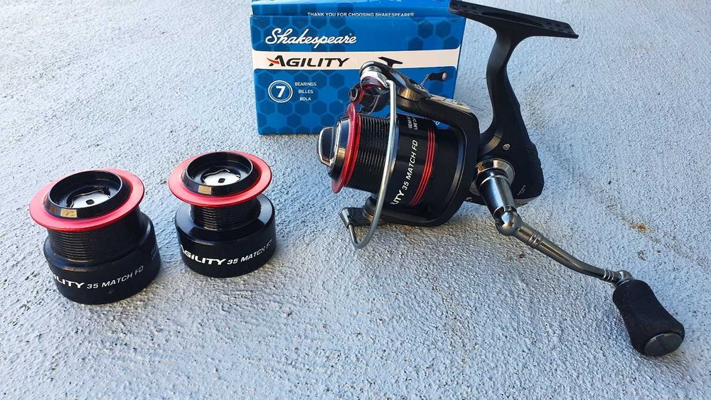 Kołowrotek matchowy Shakespeare AGILITY 35 Match - 3 szpule
