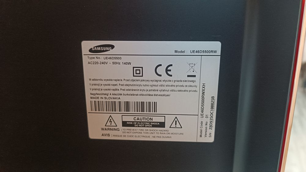 TV Samsung 46 cali wifi