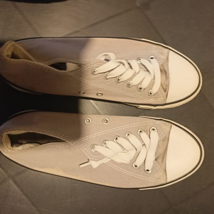 Trampki damskie szare