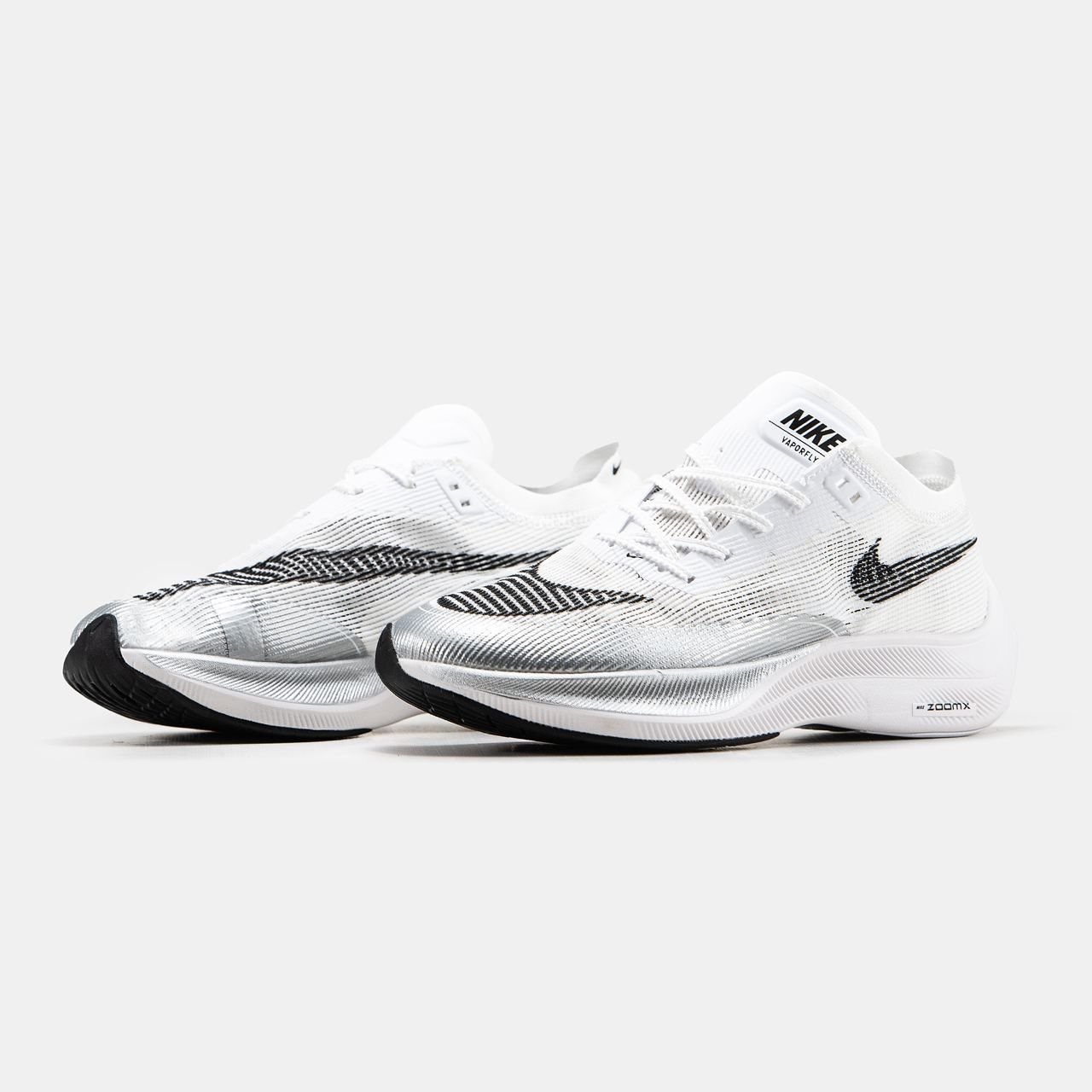 Кроссовки Nike Air Zoom Vaporfly White белые летние 40,41,42,43,44,45
