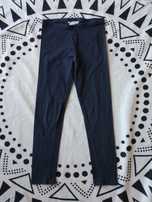 Granatowe legginsy 116 H&M