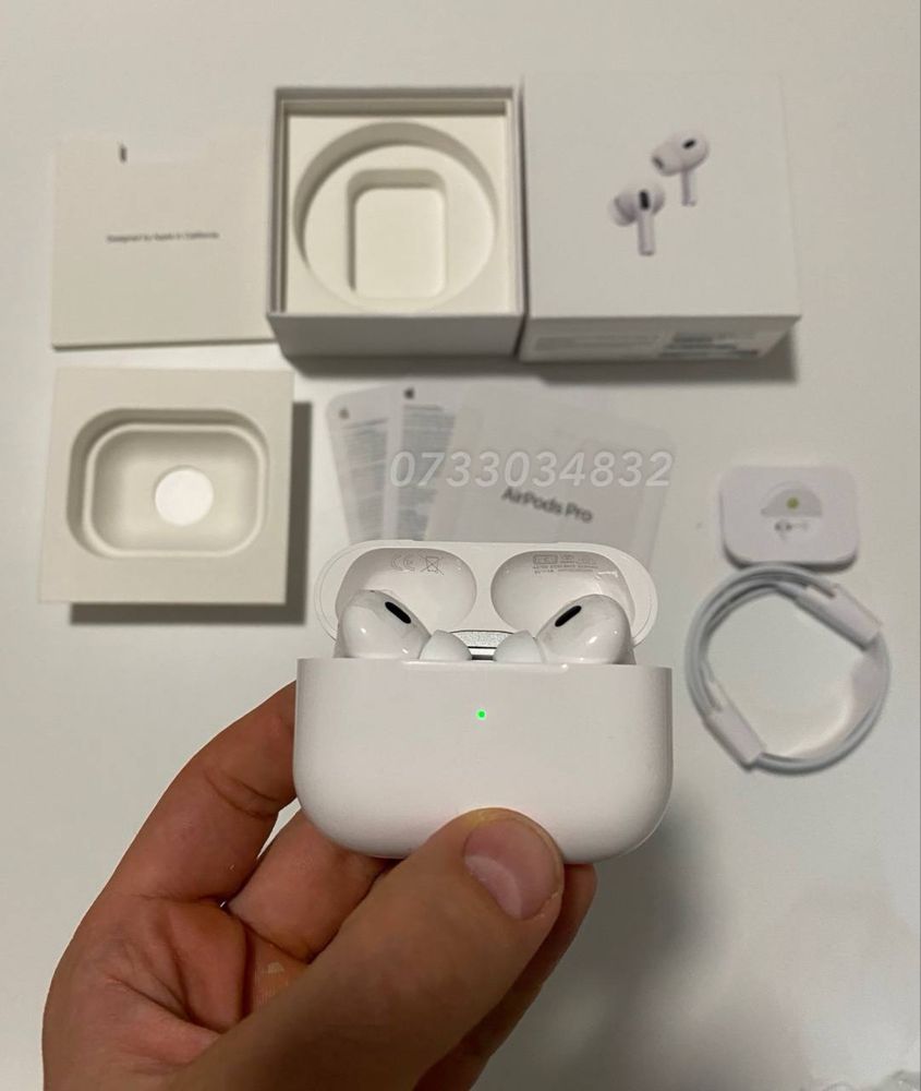 опт дроп AirPods Pro2 Топ (версія 1:1) з шумопоглинанням