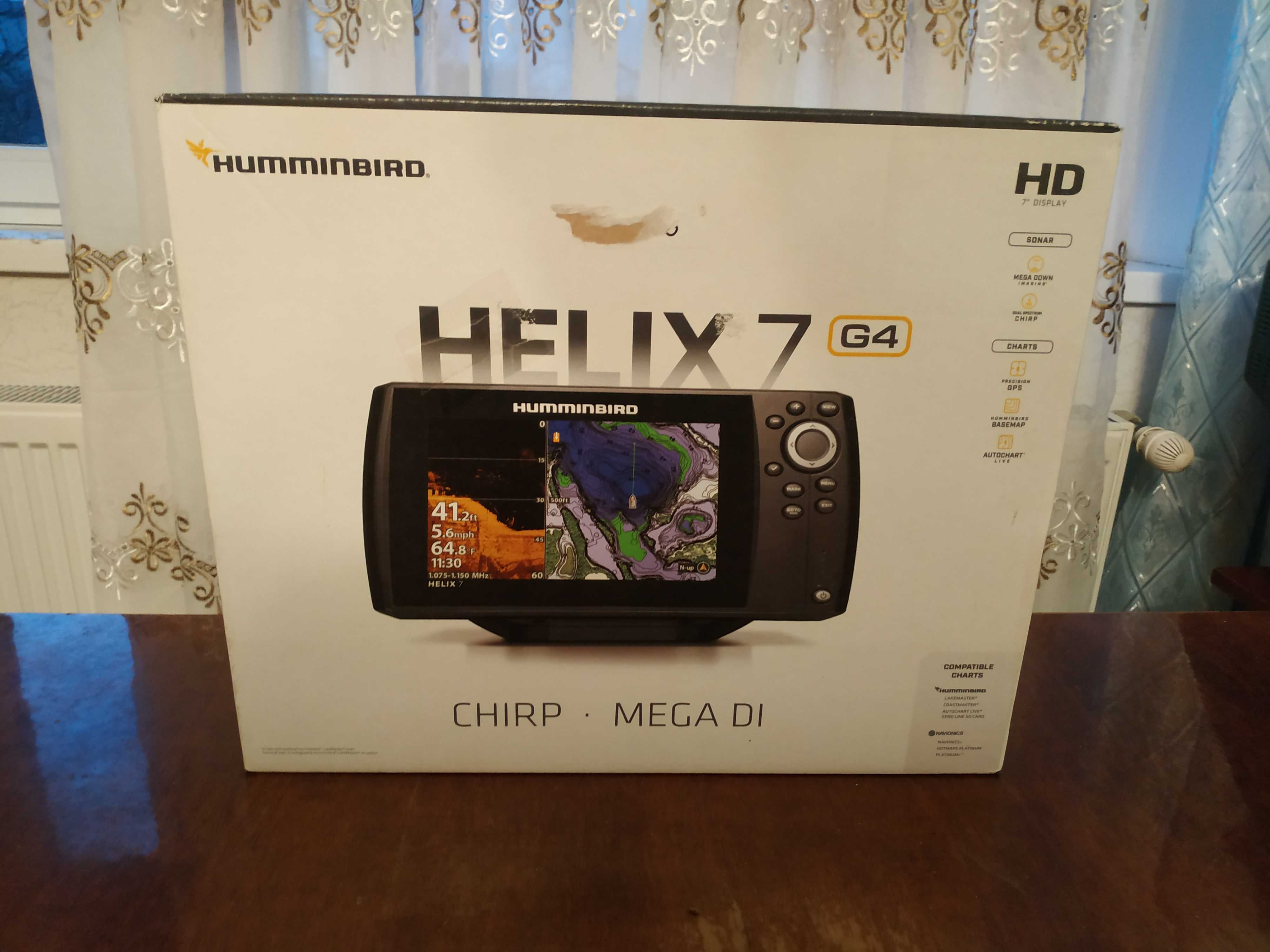 Ехолот Humminbird Helix 7 MEGA DI GPS G4