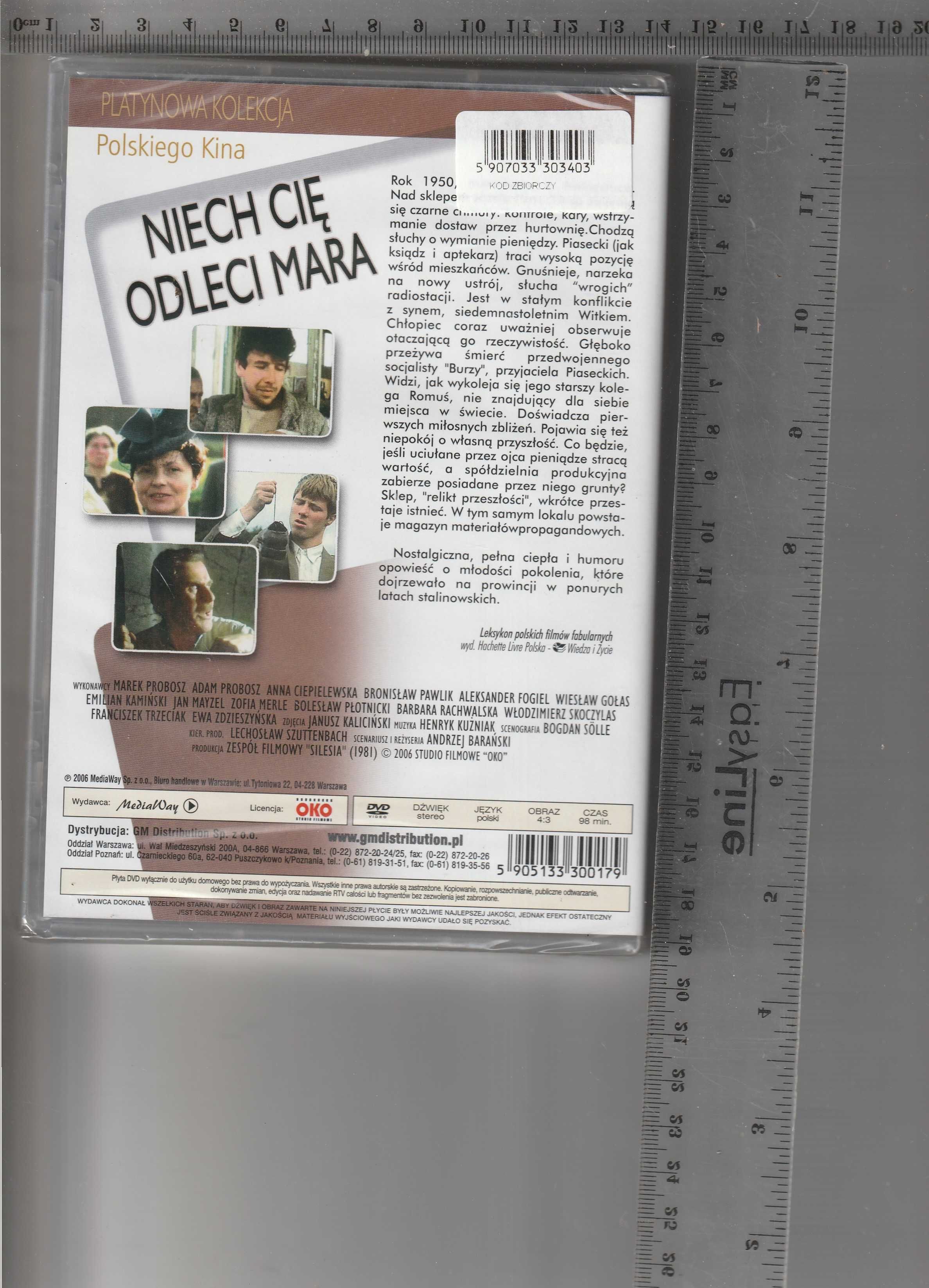 Niech cię odleci mara Pawlik Gołas DVD