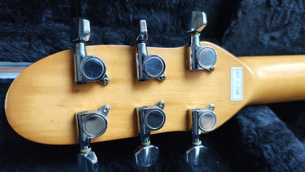 Mini gitara elektryczna travel Aria Goal III