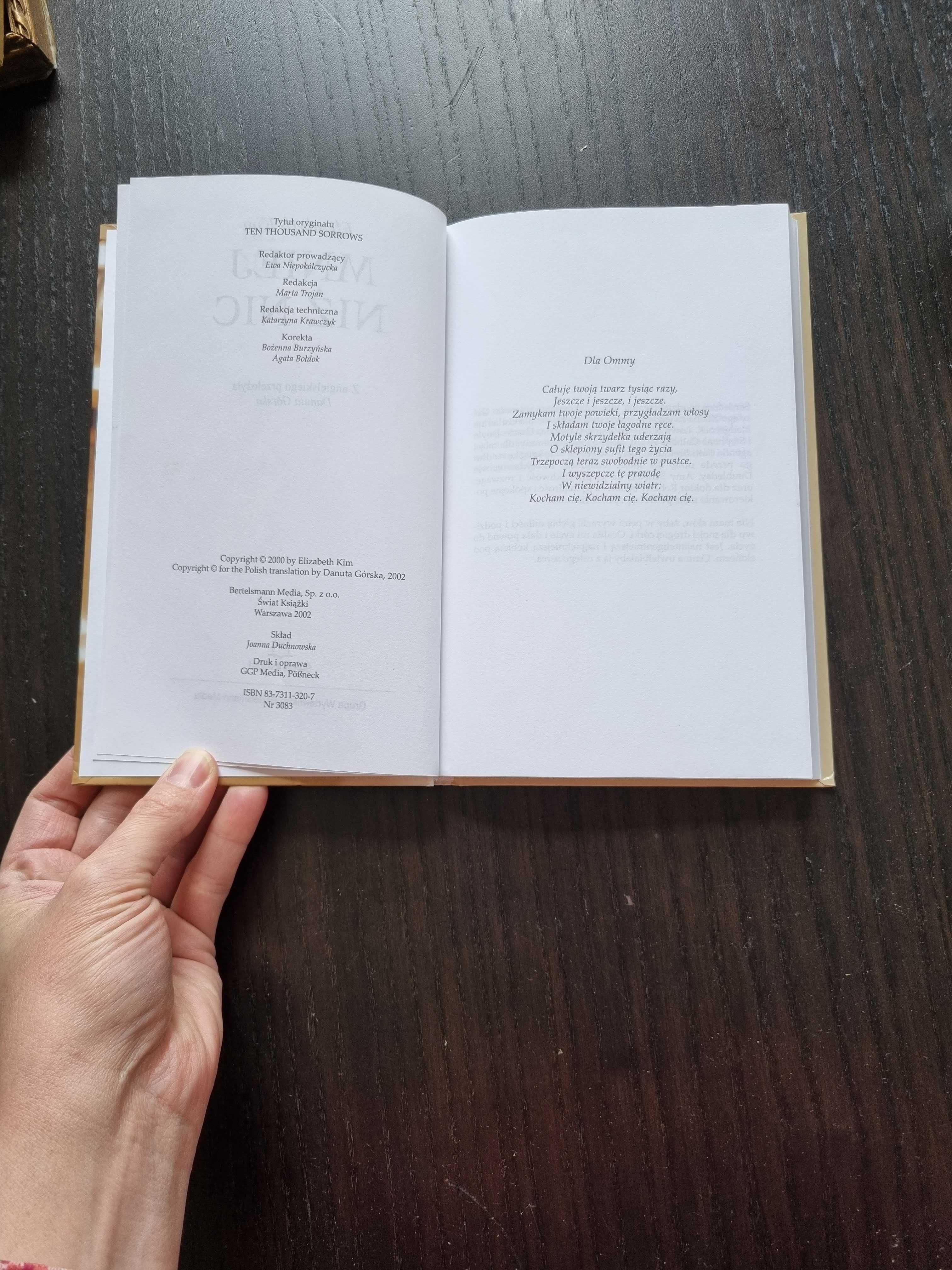 "Mniej niż nic" książka Elizabeth Kim