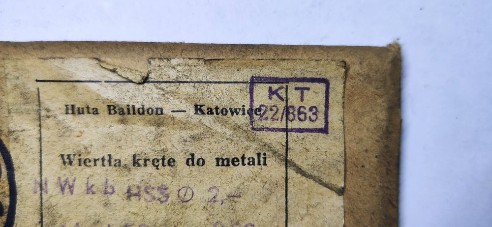 Wiertło walcowe długie NWKb 2mm