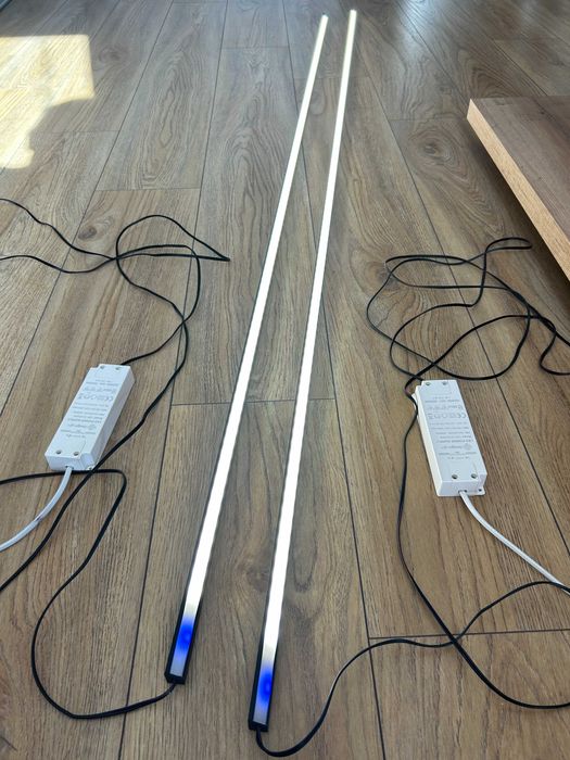Kompletna Listwa Narożnikowa Led 20W Neutralna Bezdotykowa 204 Cm