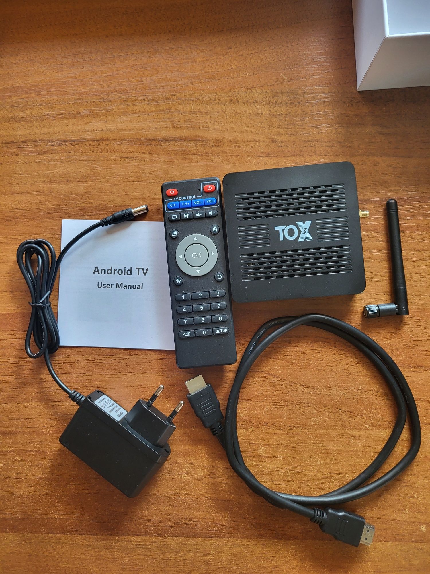 TOX 3 android TV приставка