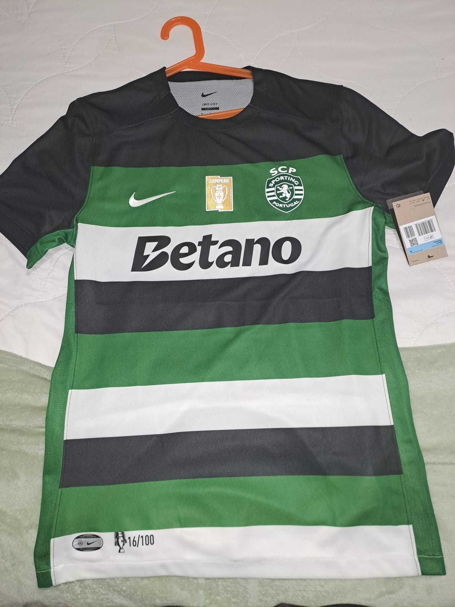 Camisola Sporting CP Edição Limitada BIcampeão (Número 16/100)[VENDIDA