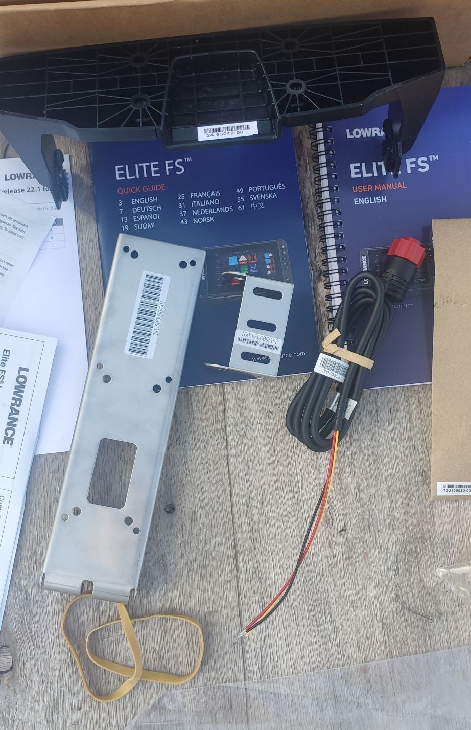 Sonda Lowrance Elite FS7 nova