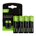 Green Cell Baterie Akumulatorki Paluszki 4X Aa Hr6 2000 Mah