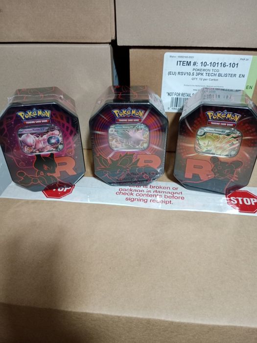 Team Rocket Tin - Mewtwo/Nidoking/Persian