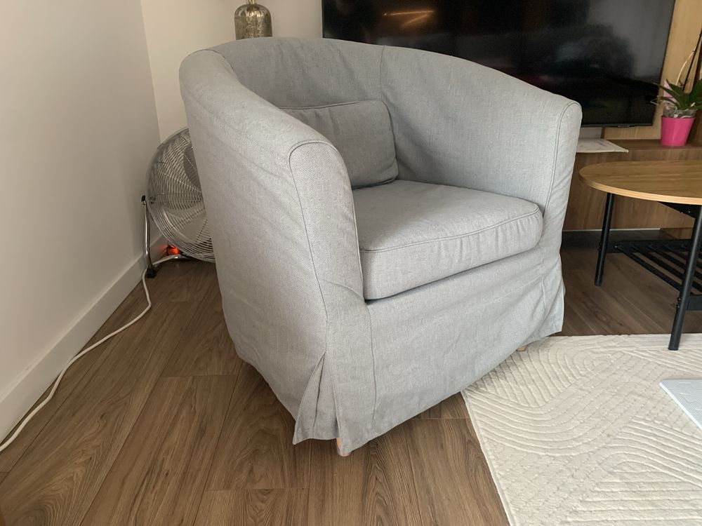 Wygodny Fotel IKEA Tullsta jak nowy, bez śladów użytkowania