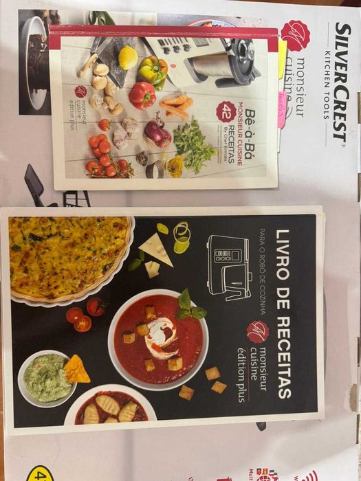 Robô de cozinha em excelente estado Monsieur Cuisine - Silver Crest