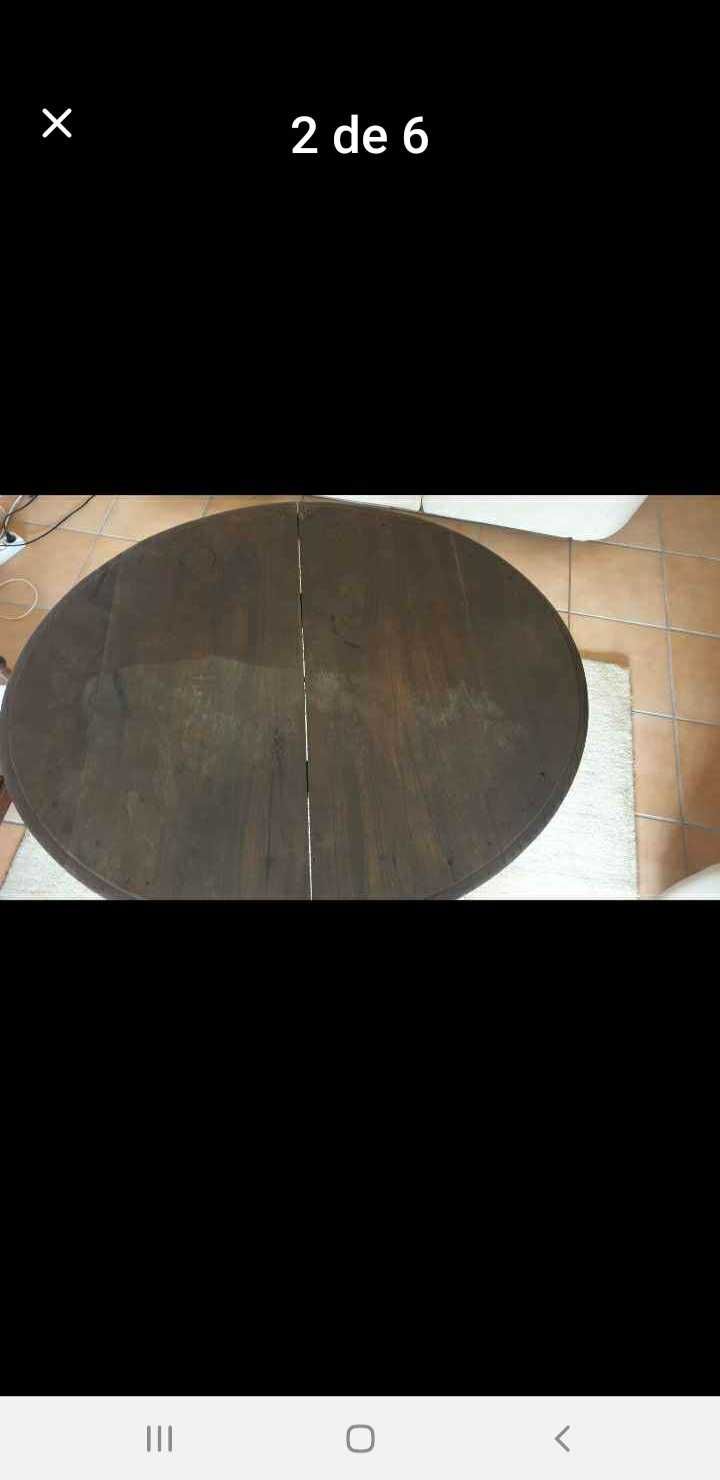 Mesa ANTIGA. Pernas trabalhadas - PARA DESOCUPAR