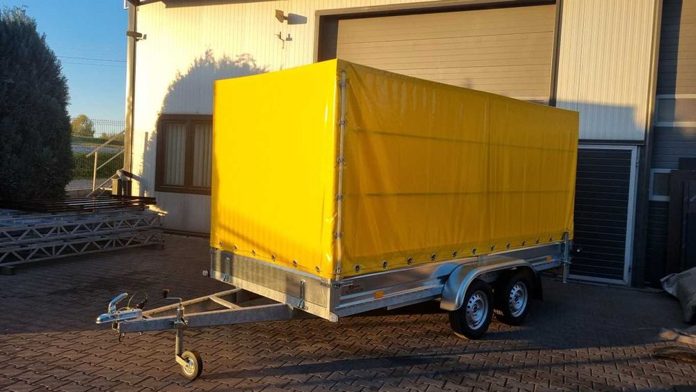 Przyczepka samochodowa SIDECAR 350x176 750 kg Producent - TRANSPORT