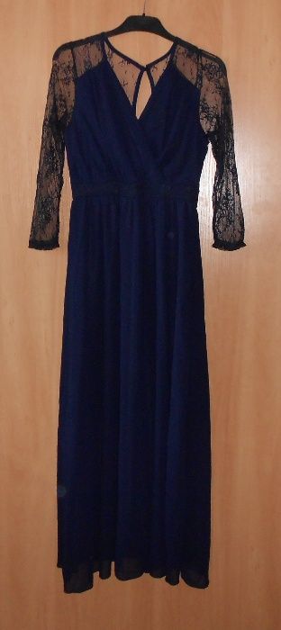 шикарное вечернее платье в пол длинное макси 44-46 размер