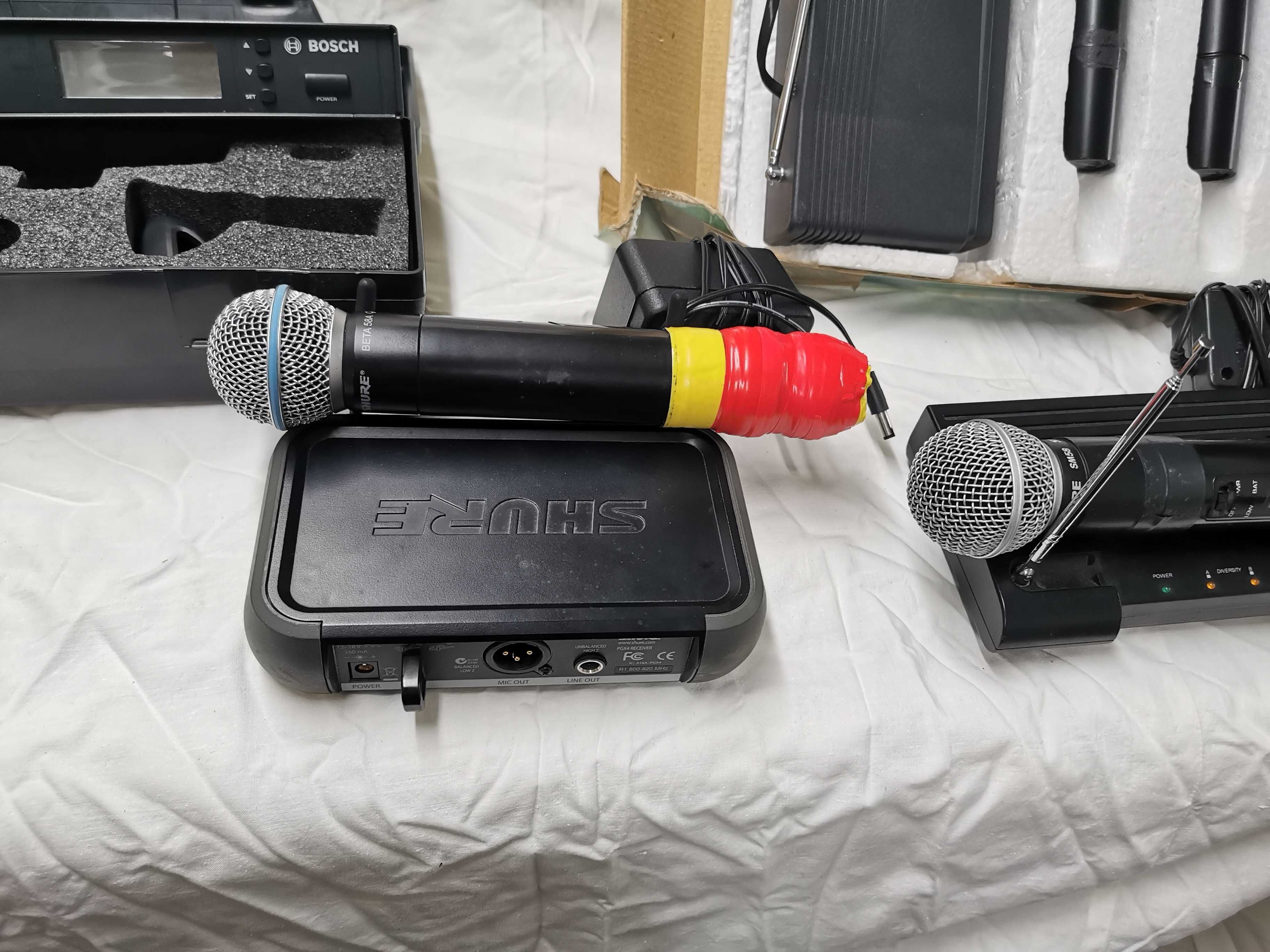 Mikrofon SHURE SM58 beta bezprzewodowy używany