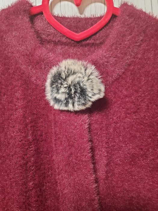 Вишуканий кардиган з вовни альпака