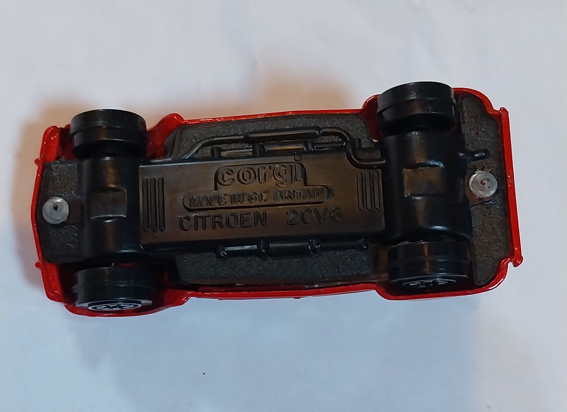 Miniatura antiga Corgi Citroën 2Cv