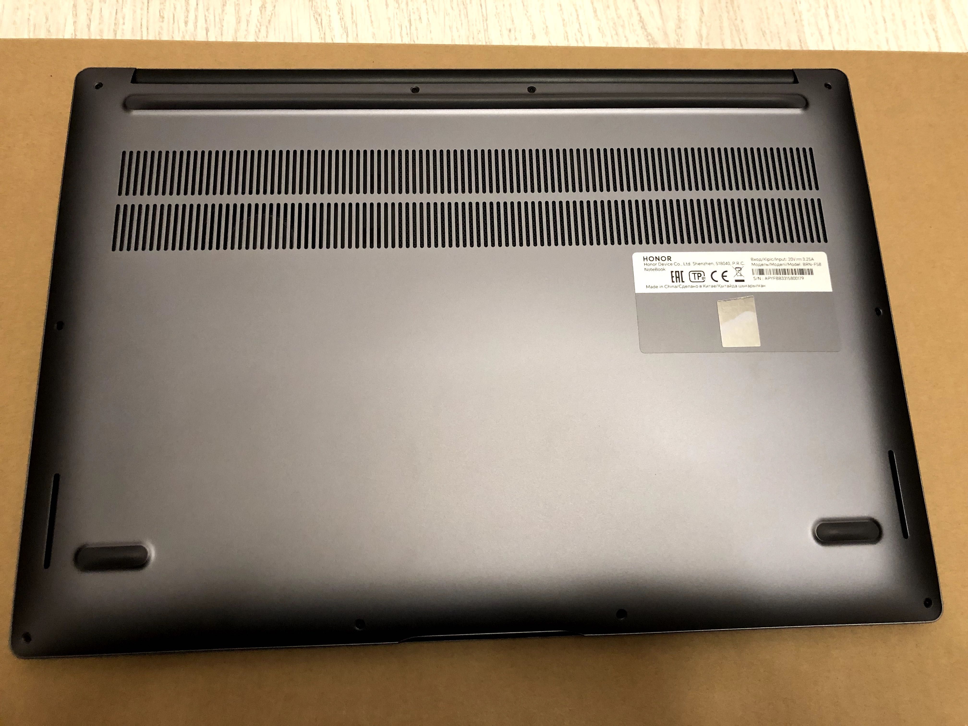 Ноутбук Honor MagicBook X16 серый (5301AFGS)