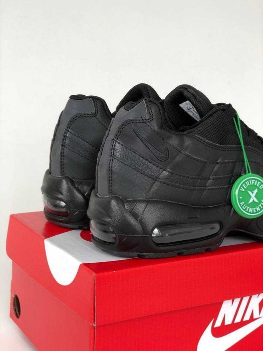 Мужские кроссовки Nike Air Max 95 black. Размеры 40-45