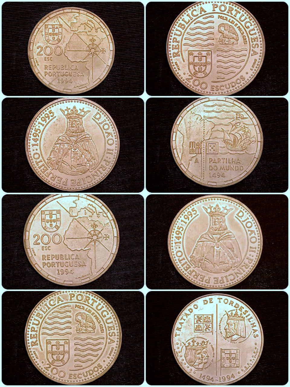 Moeda em prata de 5 escudos de 1934