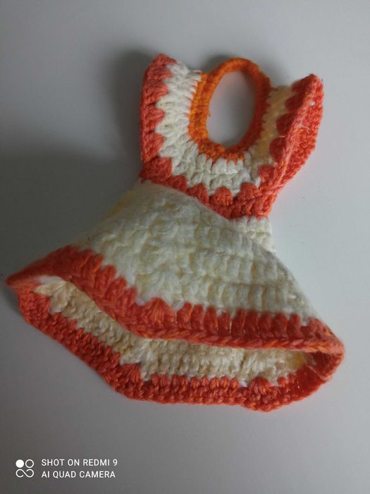 Rękawice kuchenne, łapki - sukienki do gorących garnków rękodzieło