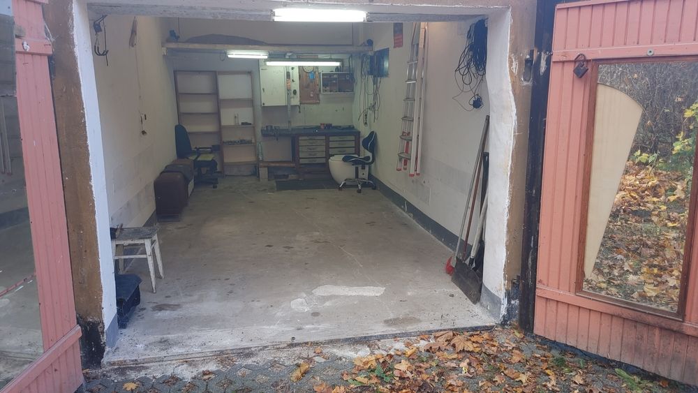 Duży garaż murowany 21 m2