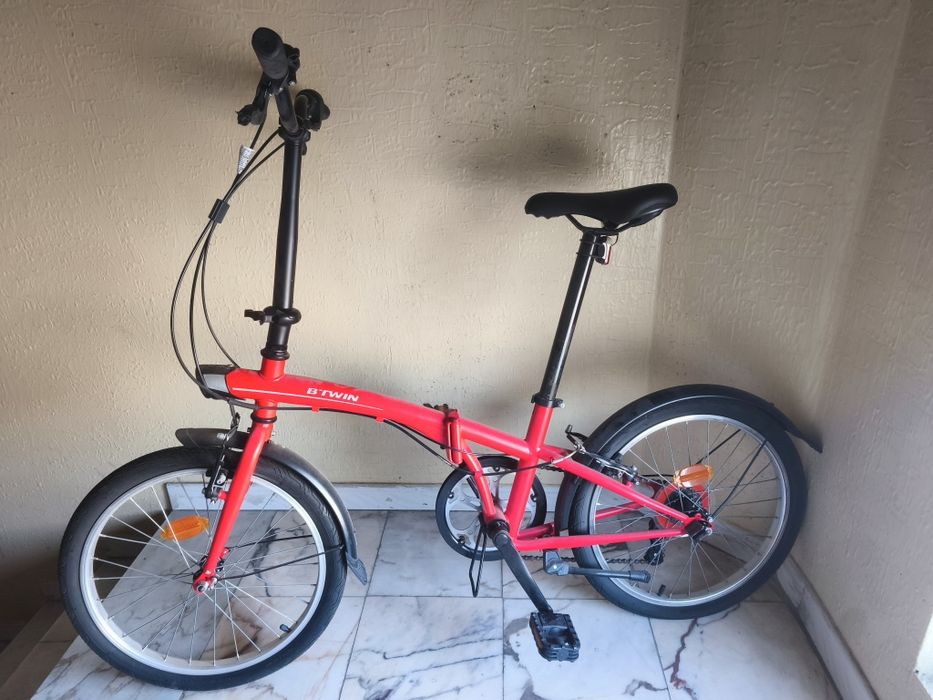 Bicicleta dobrável BTwin Decathlon